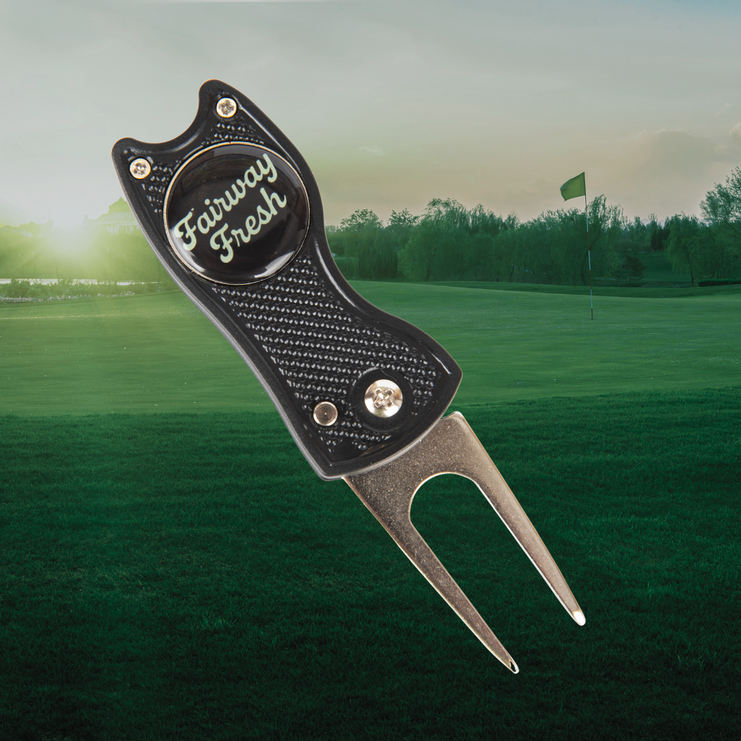 Fairway Fresh Divot Tool + Magnetic Ball Marker